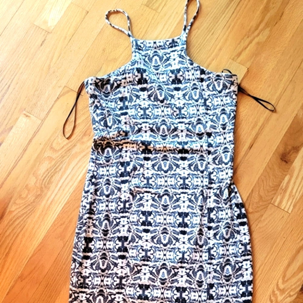 Express High Neck Cut-in Dress